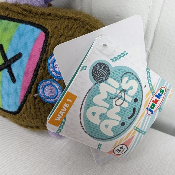 Ami Amis Wave 1 Telly the Television Plush Stuffed Animal Jakks Pacific New 2022 - Picture 2 of 5